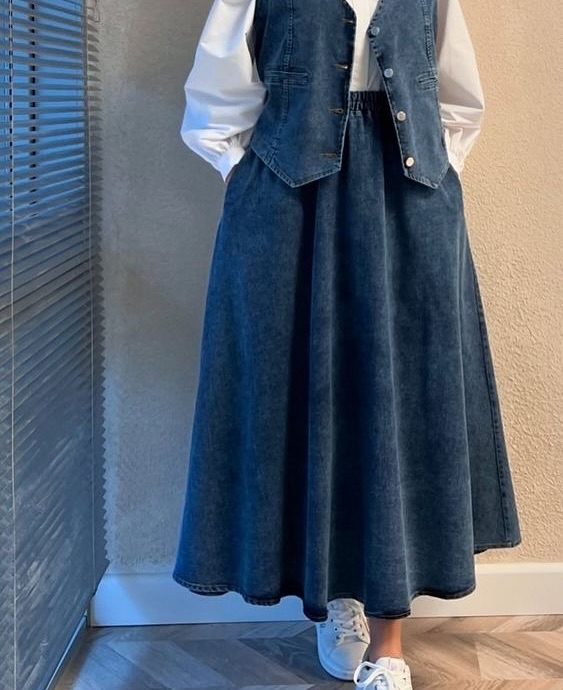 دامن جین کپی